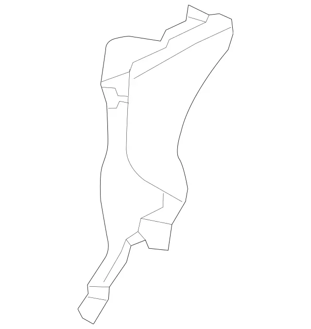 1726900162 - : Water Deflector for Mercedes-Benz: SLC300, SLC43 AMG, SLK250, SLK300, SLK350, SLK55 AMG Image