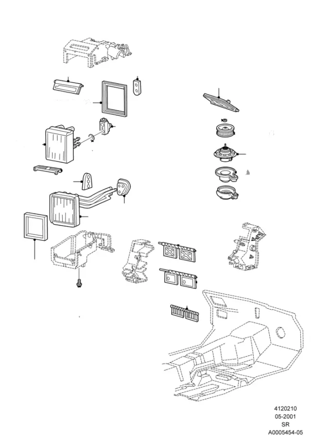 FOZZ18A287A - HVAC: Wheel Clip for Ford Image