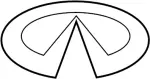 62890AC700 - Body: Emblem for Infiniti Image