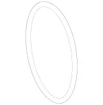 1772010100 - Cooling System: Engine Water Pump Gasket for Mercedes-Benz Image