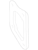 1111310141 - : Power Steering Pump Support for Mercedes-Benz Image