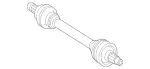 246350950064 - : Rear Axle Shaft for Mercedes-Benz: GLA250 Image