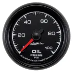 5921 - : GAUGE, OIL PRESSURE, 2 1/16", 100PSI, MECHANICAL, ES for AutoMeter Image