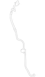 2218301517 - Heating and Ventilation: Refrigerant Line for Mercedes-Benz Image