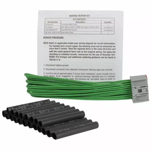 3U2Z14S411FCB - : Wire Assembly for Ford Image