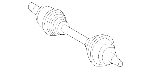 213330480564 - : Cv Axle Assembly for Mercedes-Benz Image