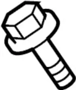 738981AC0A - : Roof Rack Bolt for Infiniti Image