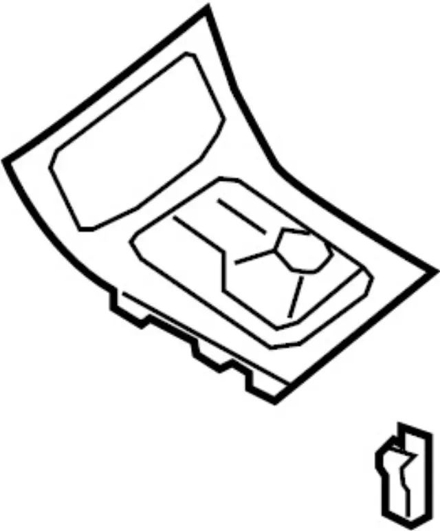 969411UR6D - Body: Shift Panel for INFINITI: QX50 Image