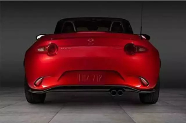 N244V3010 - Exterior: Clear Film For Aero Kit - Rear Diffuser for Mazda: MX-5 Miata Image