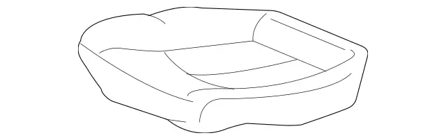 21192024465D40 - Body: Cushion Cover for Mercedes-Benz Image