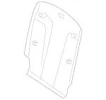 16991400739051 - : Seat Back Panel for Mercedes-Benz Image