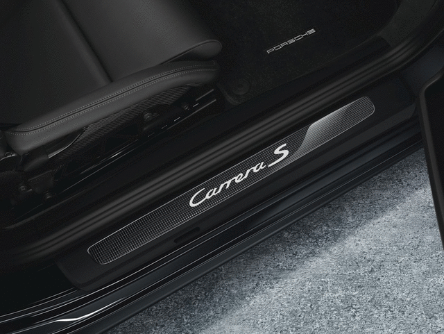 99104480220 - Exterior: Door Entry Guards In Carbon for Porsche: 911 Image