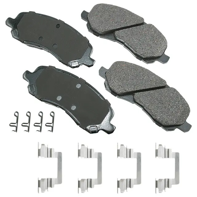 ACT866A - : Akebono ProACT Ultra Premium Ceramic Disc Brake Pad Kit for AKEBONO Image