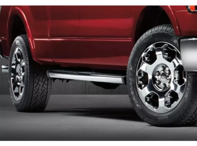 Step Bars 6in Chrome - Super Cab - Ford (CL3Z-16450-AA)