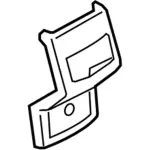 HS7Z63045D72AA - Body: Rear Panel for FORD Image