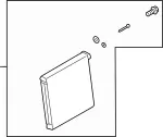 272804GF2C - HVAC: Evaporator Core for Infiniti Image