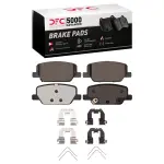 1551219901 - : DFC 5000 Advanced Brake Pads - Ceramic and Hardware Kit for DYNAMIC FRICTION Image
