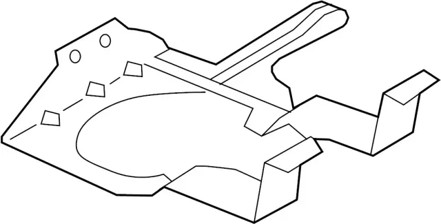 873D81LD7A - Body: Bracket for INFINITI: QX56, QX80 Image