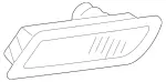 208820012164 - : Turn Signal Lamp for Mercedes-Benz: CLK430 Image