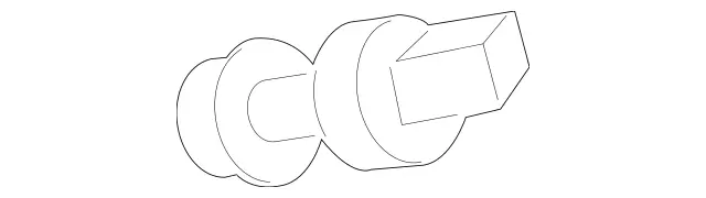 204743012965 - Rear-End Door: Door End Stop for Mercedes-Benz: 180b, CLA250, EQB 250+, EQB 300, EQB 350, GLA250, GLA35 AMG, GLA45 AMG, GLB250, GLB35 AMG, GLK250, GLK350 Image image