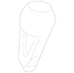 1702671010 - MB Automatic Transmission: Handle for Mercedes-Benz: SLK230, SLK320 Image