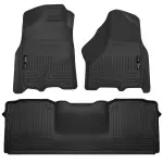 99041 - : Weatherbeater - Front &amp; 2nd Seat Floor Liners for Husky Liners Image