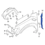 ML3Z16071A - : 2021-2023 Ford F-150 - Rear Insulator for Ford: F-150 Image