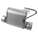 21649 - : Quiet-Flow Direct Fit Exhaust Muffler 4" Inlet (ID) 4" Outlet (ID) for Walker Exhaust Image