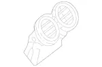 2388303700 - Panelling: Air Vent for Mercedes-Benz Image