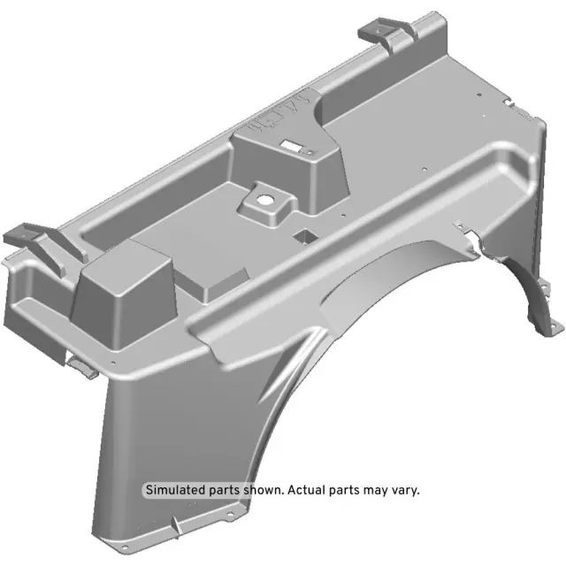 20901842 - : Engine Cooling Fan Upper Shroud for Chevrolet: Express 2500, Express 3500 | GMC: Savana 2500, Savana 3500 Image