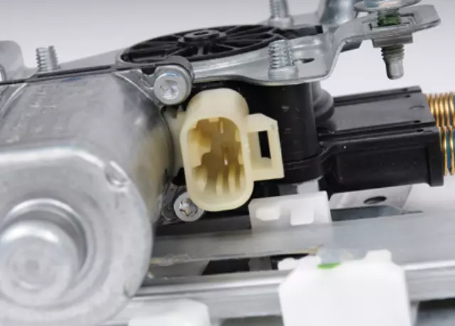 Rear Passenger Side Power Window Regulator and Motor Assembly - GM (10334398)