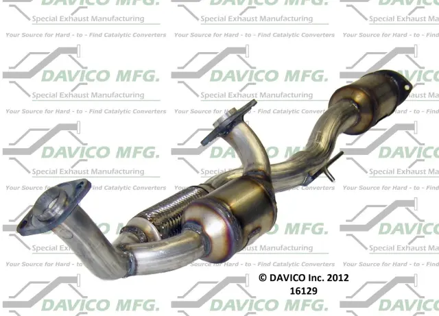 16129 - : Direct Fit Catalytic Converter for DAVICO CONVERTERS Image