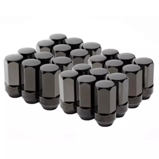 85124436 - : Lug Nuts - Black for Chevrolet: Silverado 2500 HD, Silverado 3500 HD | GMC: Sierra 2500 HD, Sierra 3500 HD Image