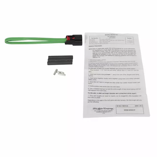 9U2Z14S411EA - : Wire Assembly for Ford Image