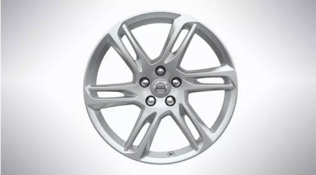 31414510 - Wheels: 2016-2019 Volvo XC90 - 18in 6-Double Spoke Sparkling Silver Alloy for Volvo Image