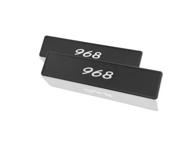 PCG70196800 - : ​​Porsche Classic Sticker Number Plate Set - 968 for Porsche Image