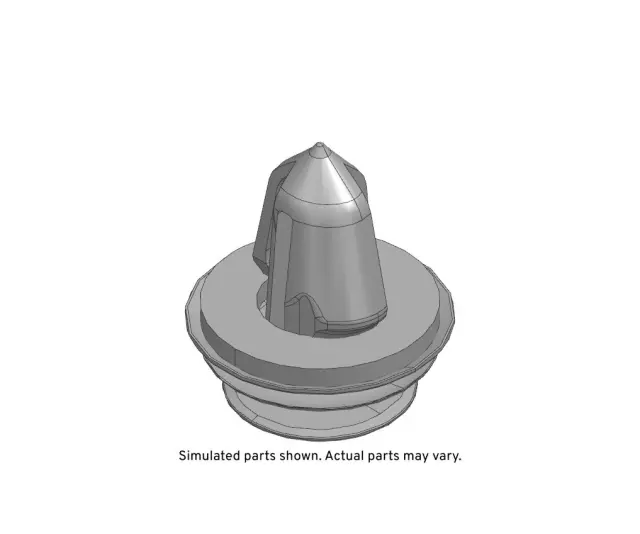 92277857 - : Wheel Opening Molding Retainer for Cadillac: XT4 | Chevrolet: Silverado 2500 HD, Silverado 3500 HD | GMC: Sierra 2500 HD, Sierra 3500 HD Image