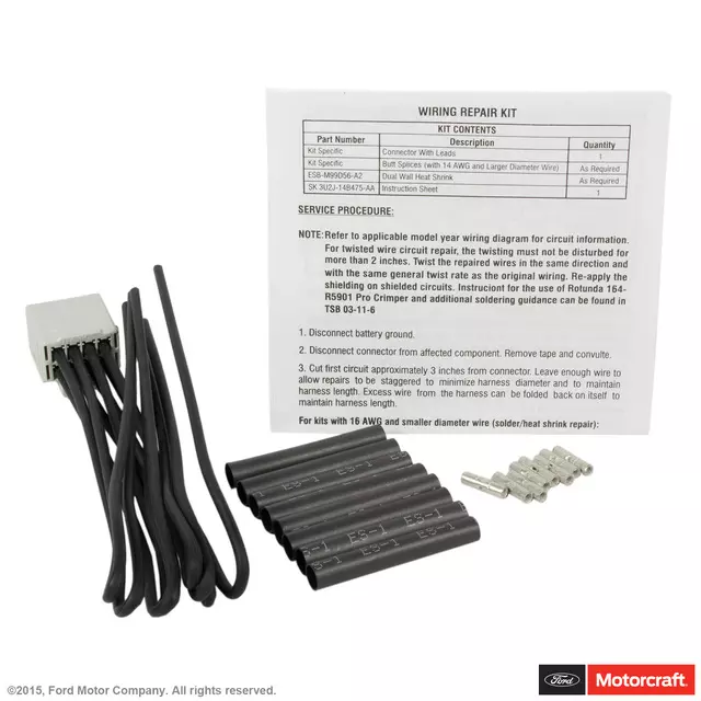 3U2Z14S411UZB - : Wire Assembly for Ford Image