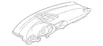 20368003878H81 - Body: Instrument Panel for Mercedes-Benz Image