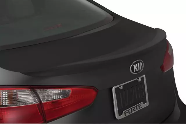 A7F34AQ000ABP - : Rear Spoiler - Shown In Silver - Aurora Black for Kia: Forte Image