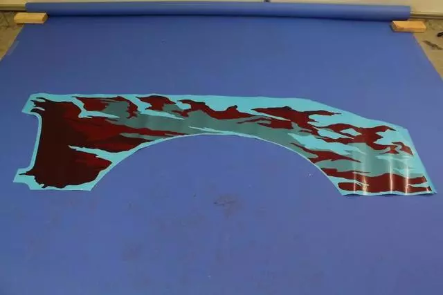 68242996AB - : Box Side Decal, Right for Mopar Image