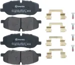 P44014 - : Premium Low-Met OE Equivalent Pad for Brembo Image