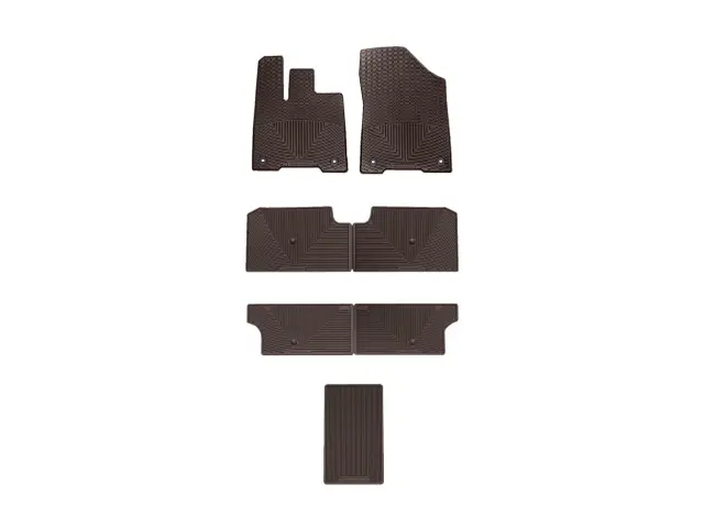 W580581582583CO - : Cocoa All Weather Floor Mats for WeatherTech Image