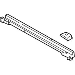 FL3Z15107A94A - Body: Rear Cross-member for Ford: F-150, F-250 Super Duty, F-350 Super Duty, F-450 Super Duty Image