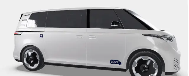 W00AAAXXXAAABA - Exterior: Wrapmate Diy - Love Me for Volkswagen Image