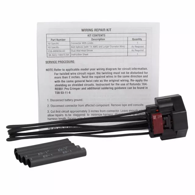 Wire Assembly - Ford (3U2Z-14S411-BFAA)