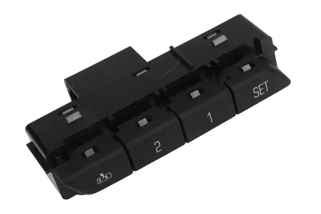 Jet Black Front Passenger Side Seat Adjuster Memory Switch - GM (22998365)