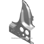13376946 - : Driver Side Center Pillar Outer Panel Reinforcement for GM Image