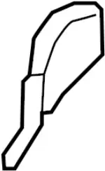 884061BA9A - Body: Motor Cover for Infiniti Image