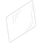 4637400657 - Body: Door Glass for Mercedes-Benz Image